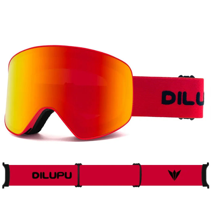 WORLUX UV400 ski goggles with anti-fog UV400 lens for snowboarding - image 19