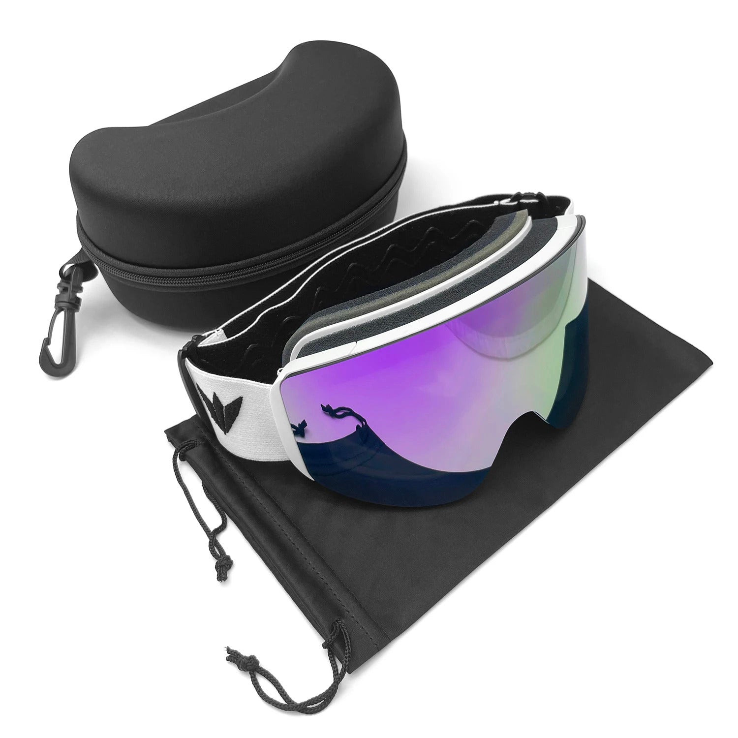 WORLUX ski goggles with magnetic lens, youth fit for snowboarding - image 12