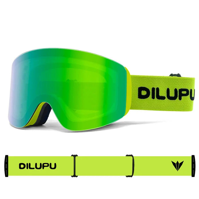 WORLUX ski goggles with magnetic lens, OTG fit for snowboarding - image 25