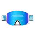 WORLUX ski goggles with magnetic lens, OTG fit for snowboarding - image 7