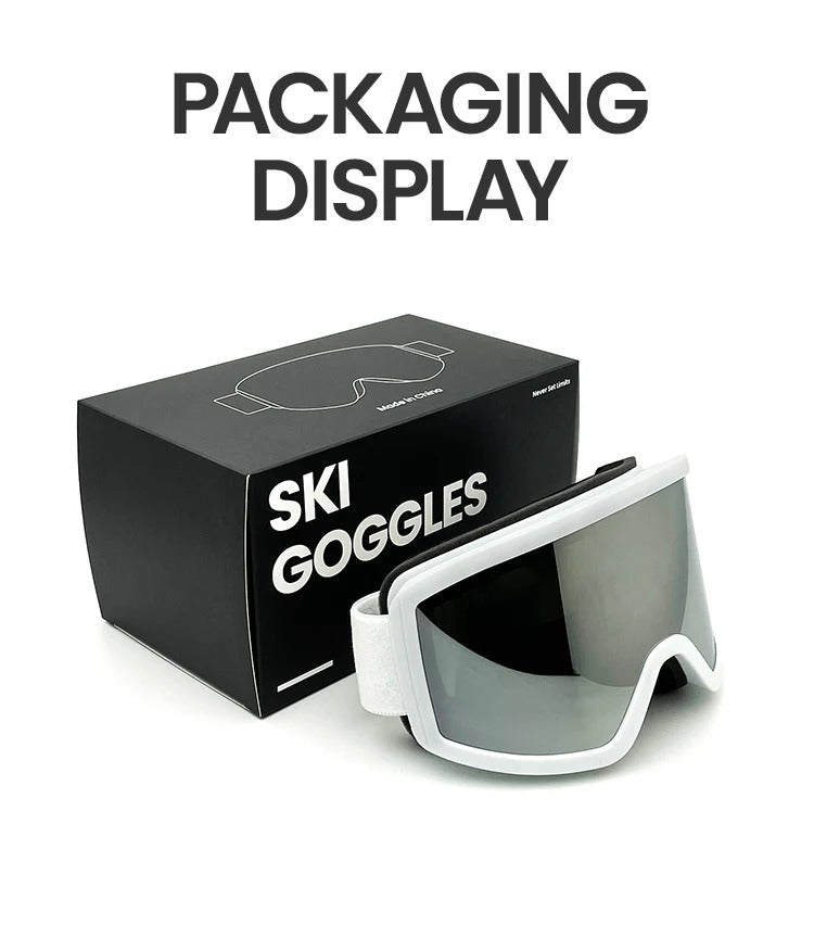 WORLUX UV400 ski goggles with anti-fog UV400 lens for snowboarding - image 27