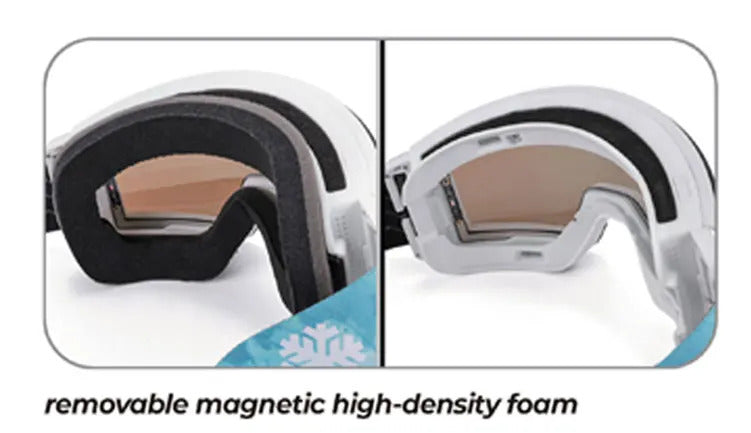 WORLUX ski goggles with magnetic lens for snowboarding - image 21