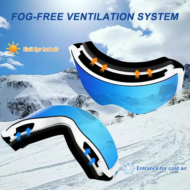 WORLUX OTG ski goggles with OTG fit for snowboarding - image 5