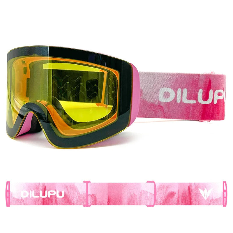 WORLUX ski goggles with magnetic lens for snowboarding - image 17