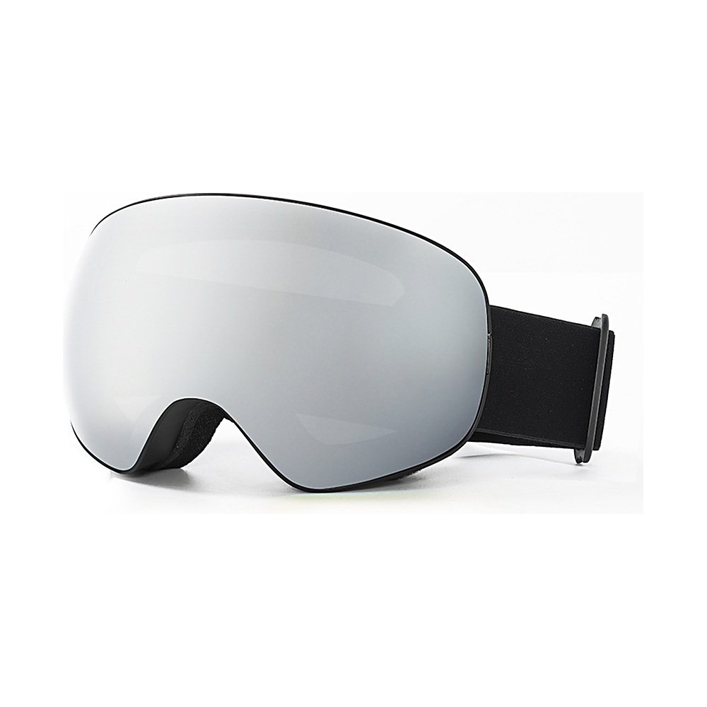 WORLUX HX033 ski goggles, silver mirror lens