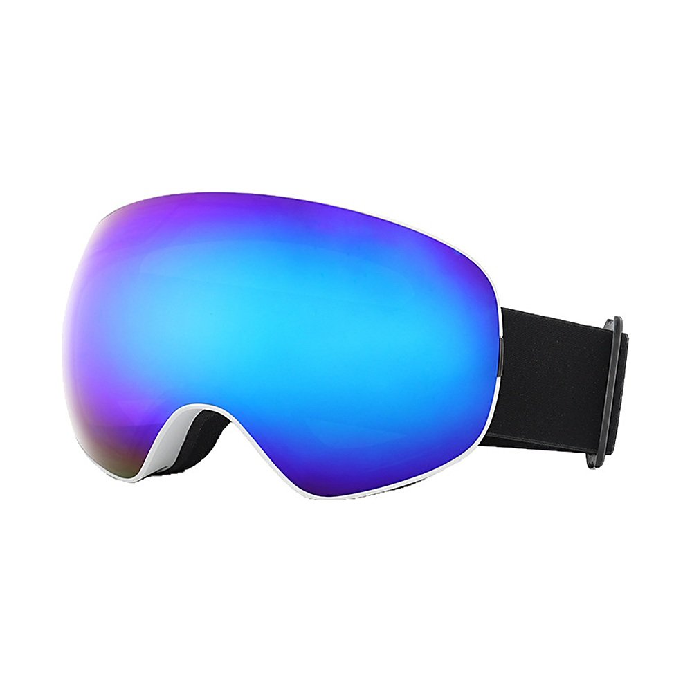 WORLUX HX033 ski goggles, violet mirror lens