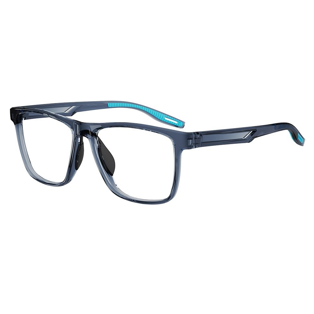 K502-04 C6 Glossy Transparent Dove Blue — 45° view