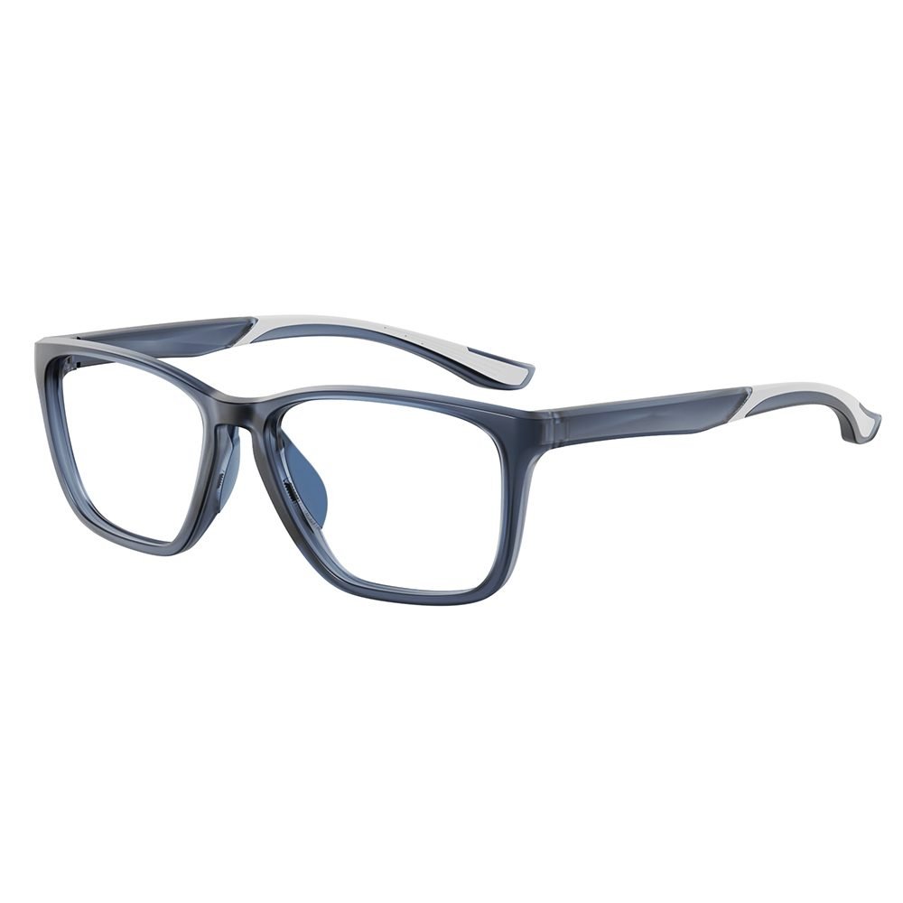 K503-09 C5 Matte Transparent Dove Blue — 45° view