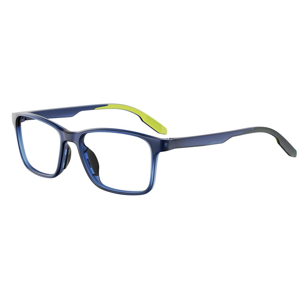 K504-11 C3 Matte Transparent Dark Blue — 45° view