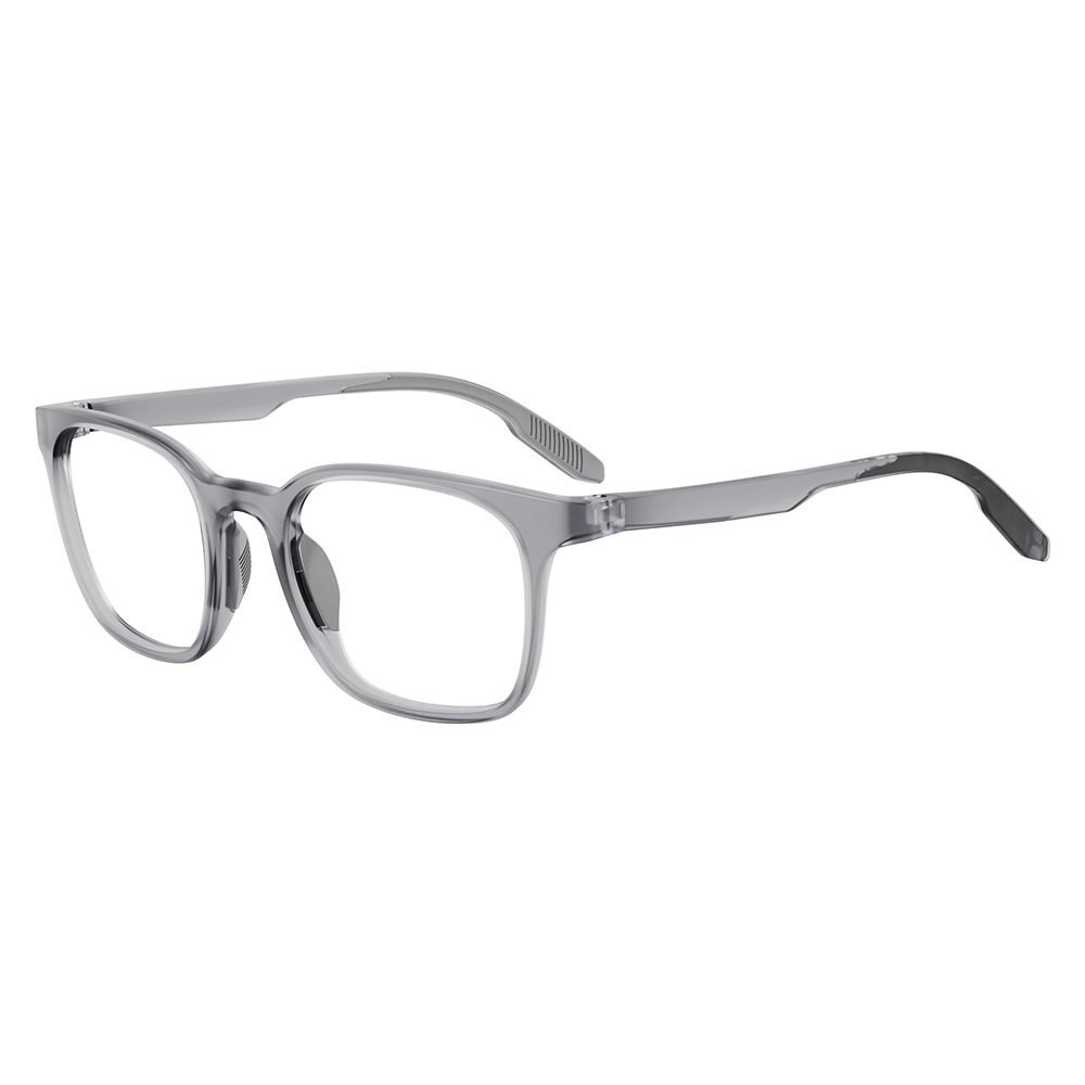K504-12 C5 Matte Textured Transparent Grey — 45° view