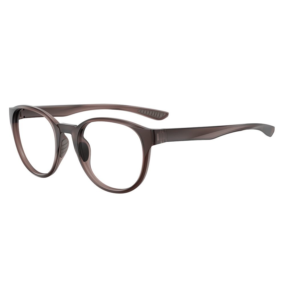K505-15 C6 Matte Transparent Dark Brown — 45° view