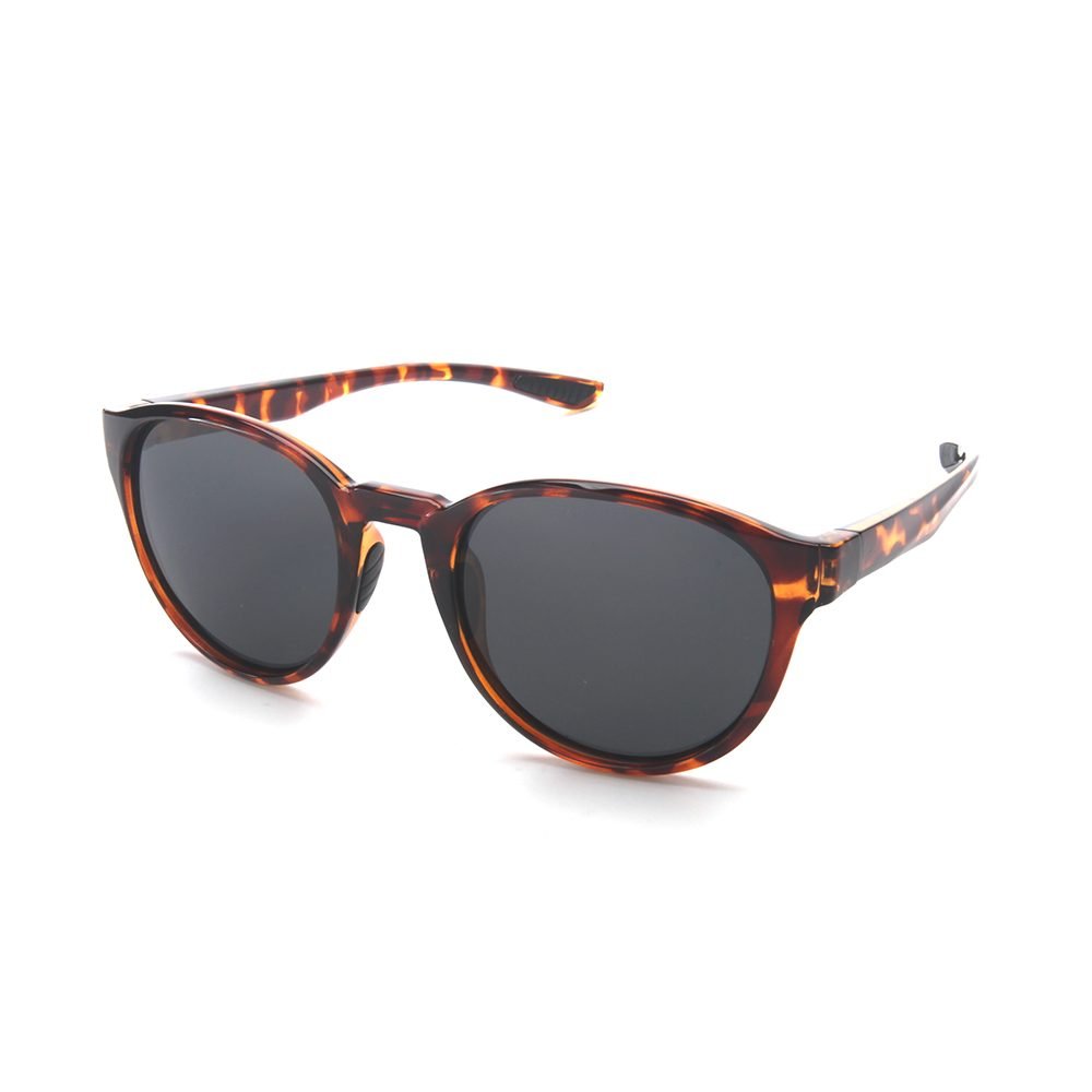 KB01-01 C6 Glossy Transparent Cream Brown Tortoise — front view
