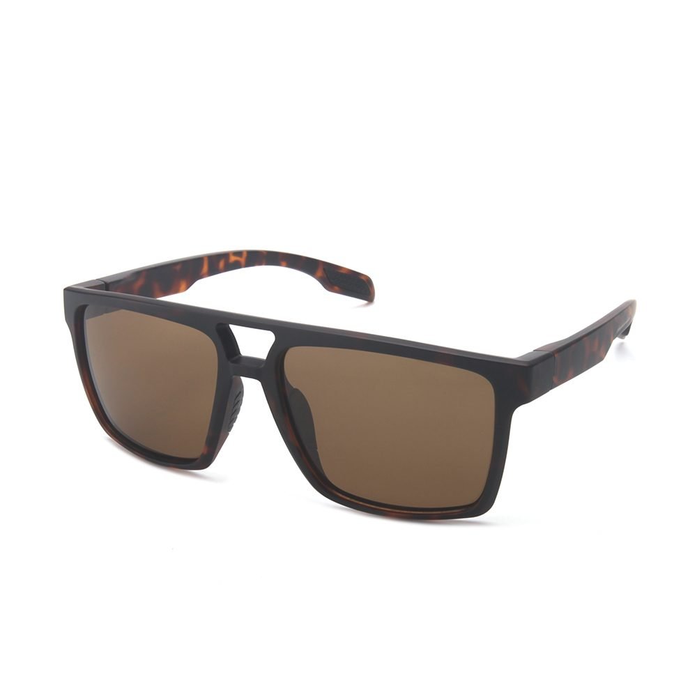 KB05-12 C5 Matte Textured Brown Tortoise — front view