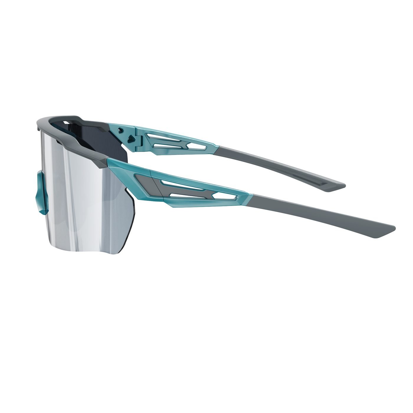 KC02-03 C2 Matte Solid Grey (upper frame) — rear view