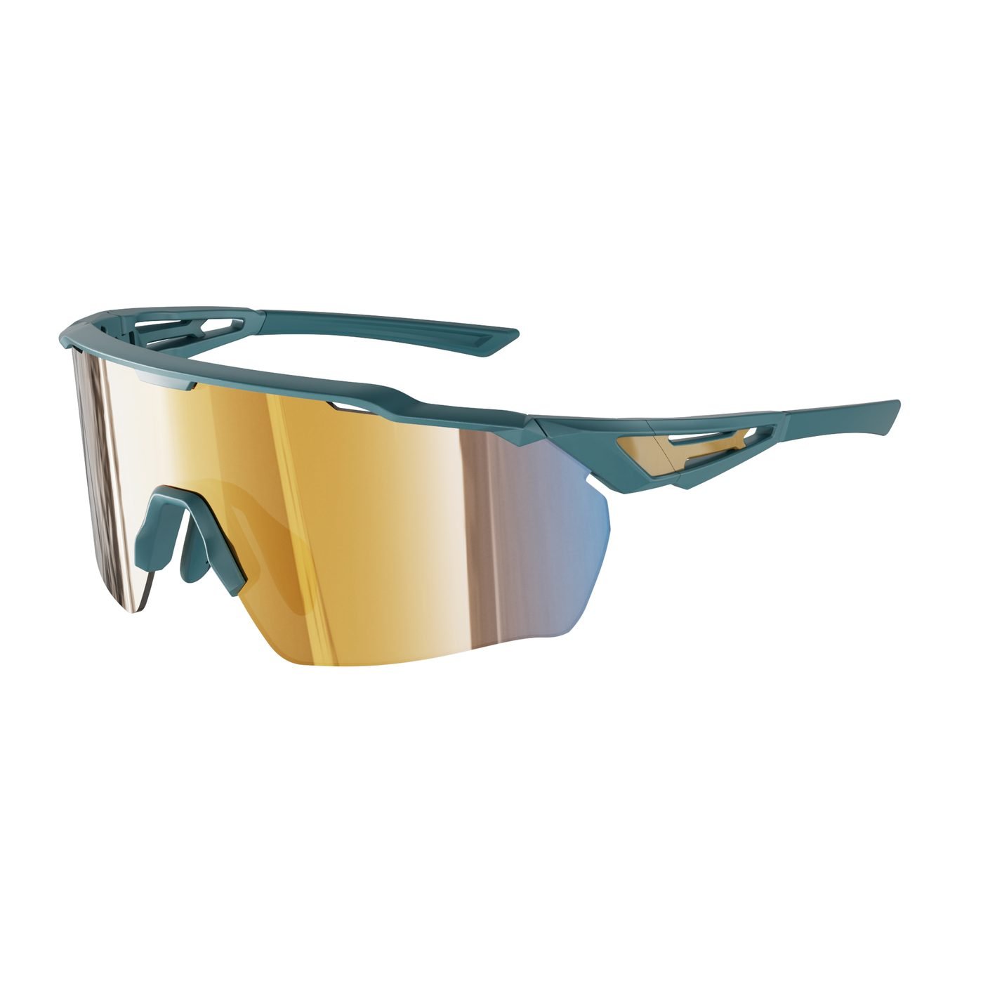 KC02-03 C5 Matte Solid Mint Green (upper frame) — 45° view