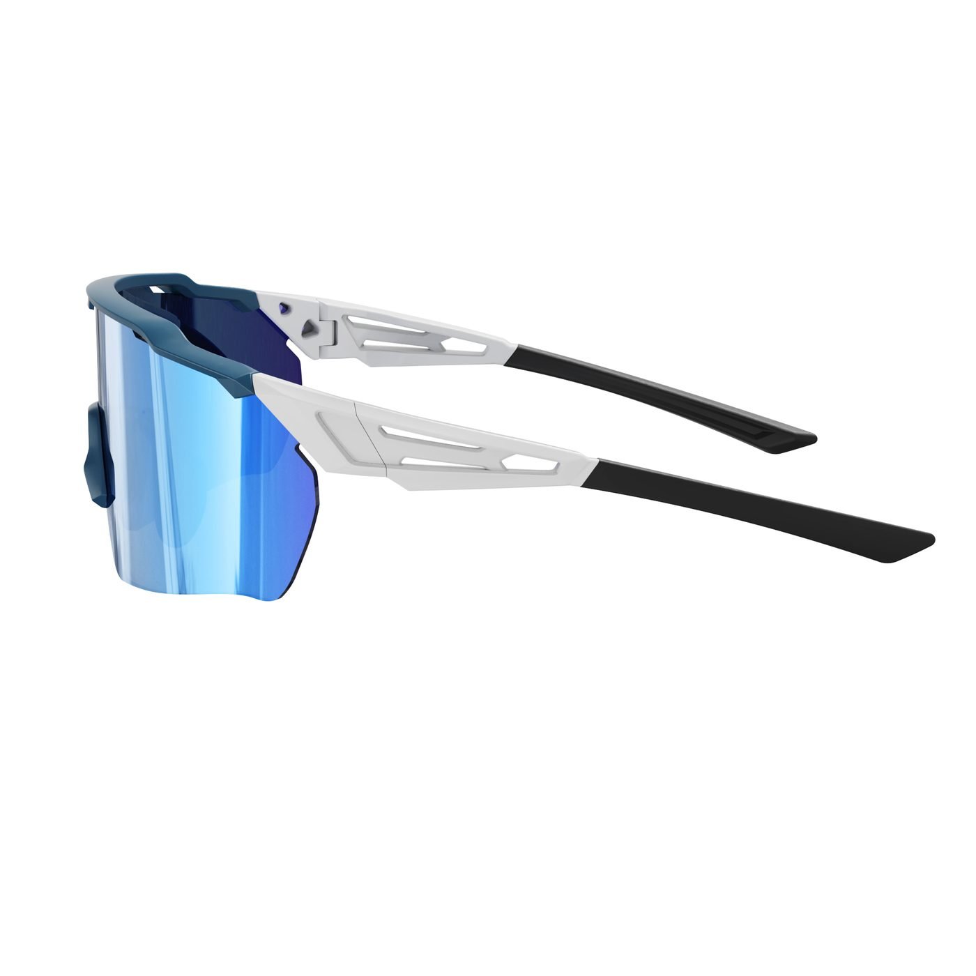 KC02-03 C6 Matte Solid Sea Blue (upper frame) — rear view