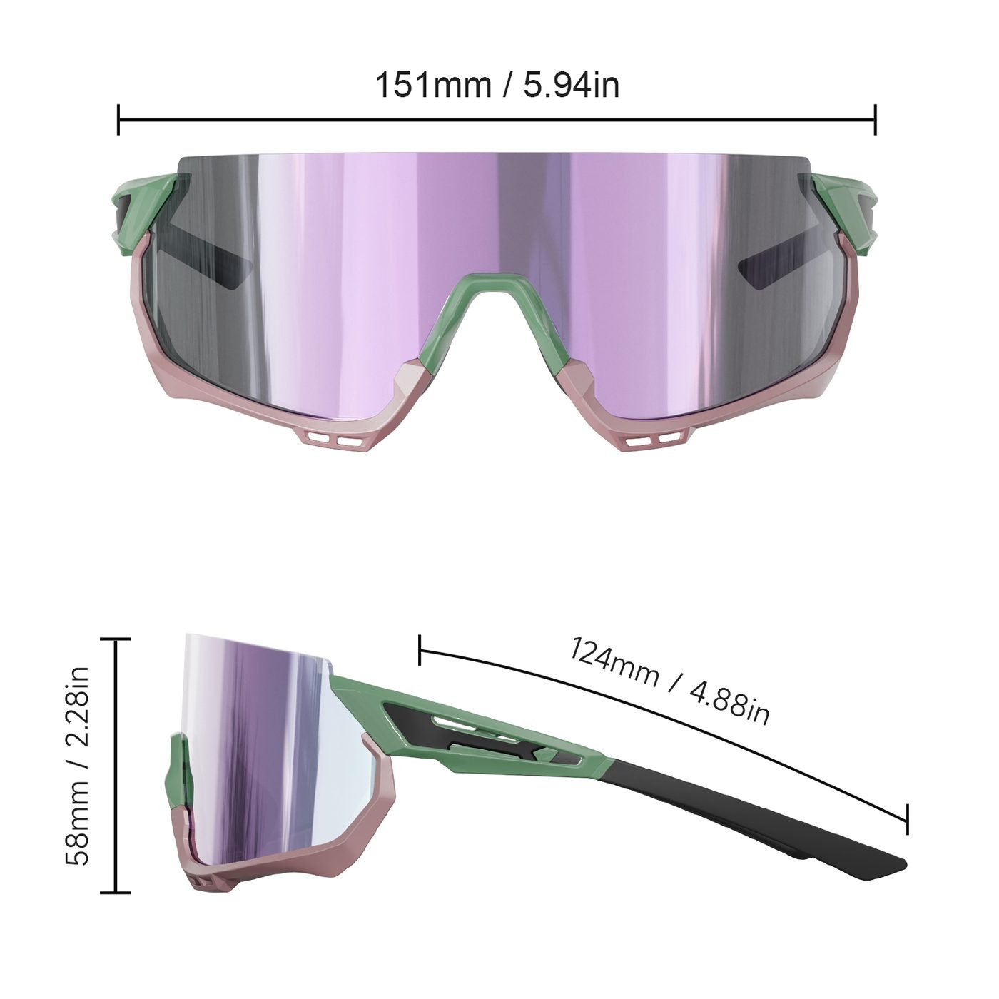 KC02-04 frame — measured dimension drawing