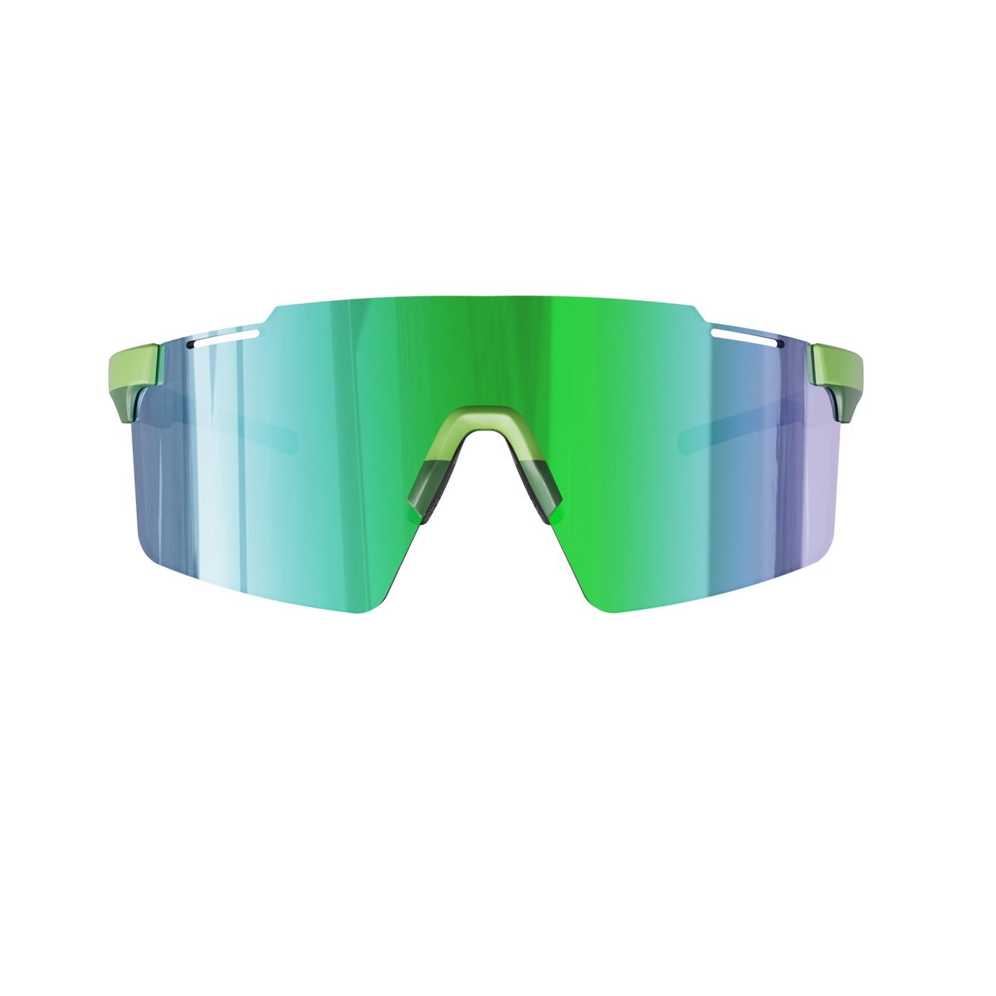 KC03-06 C6 Matte Textured Grass Green / Deep Green — front view
