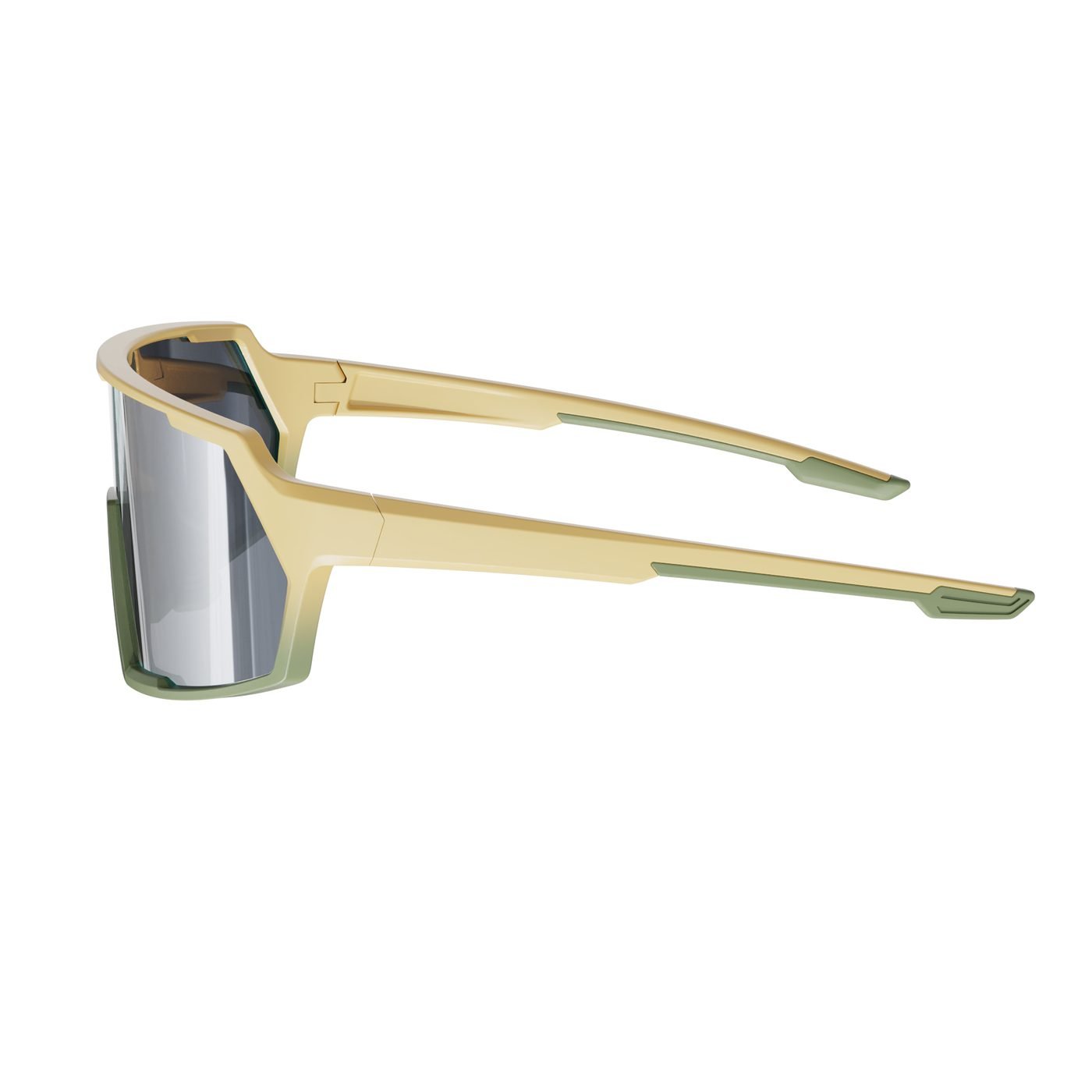 KC08-16K C1 Matte Goose Yellow to Grass Green Gradient — rear view