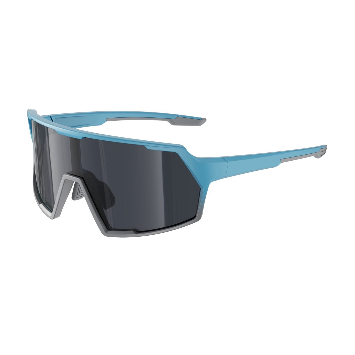 KC08-16K C4 Matte Sky Blue to Grey Gradient — 45° view