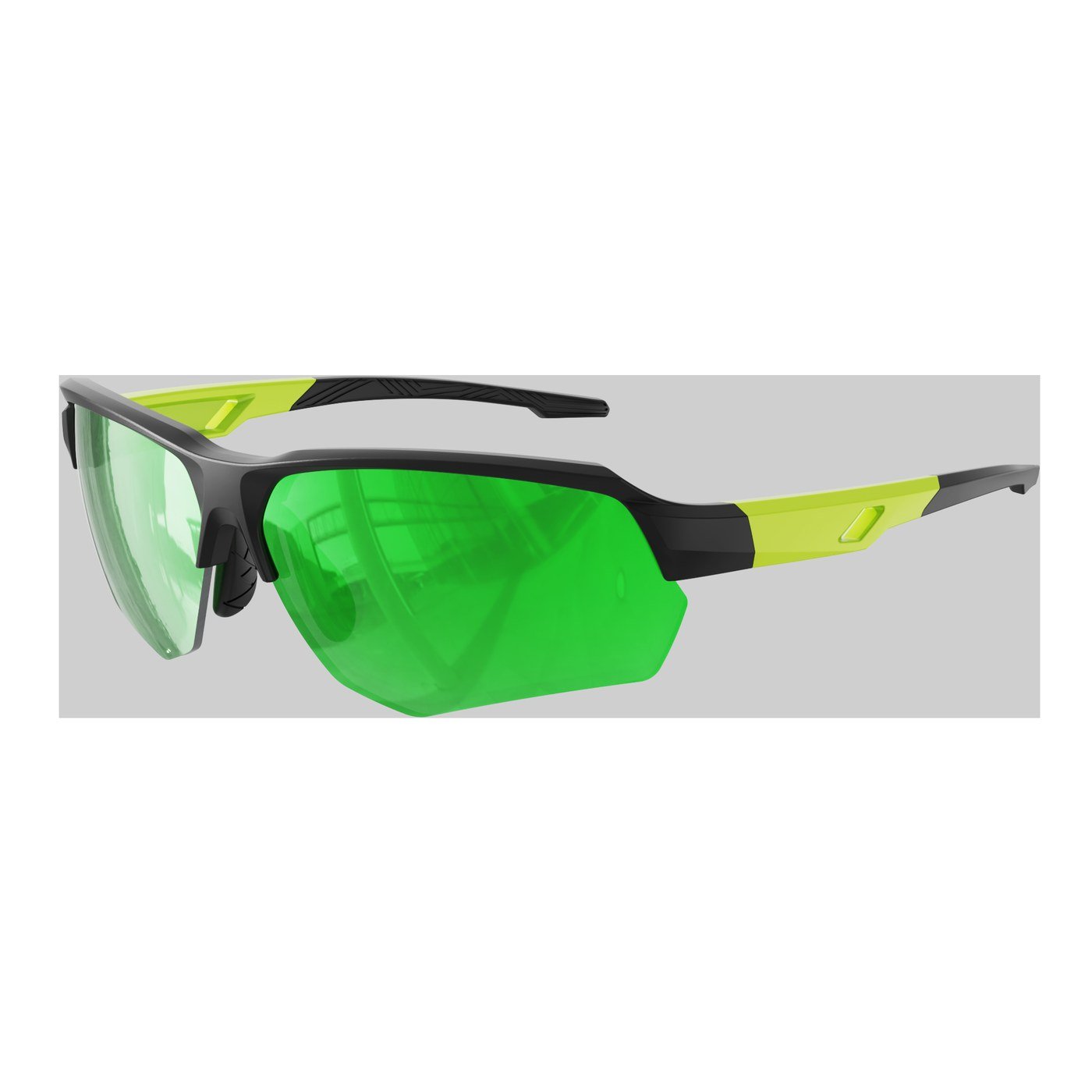 KD03-03 C4 Glossy Black-Green — 45° view