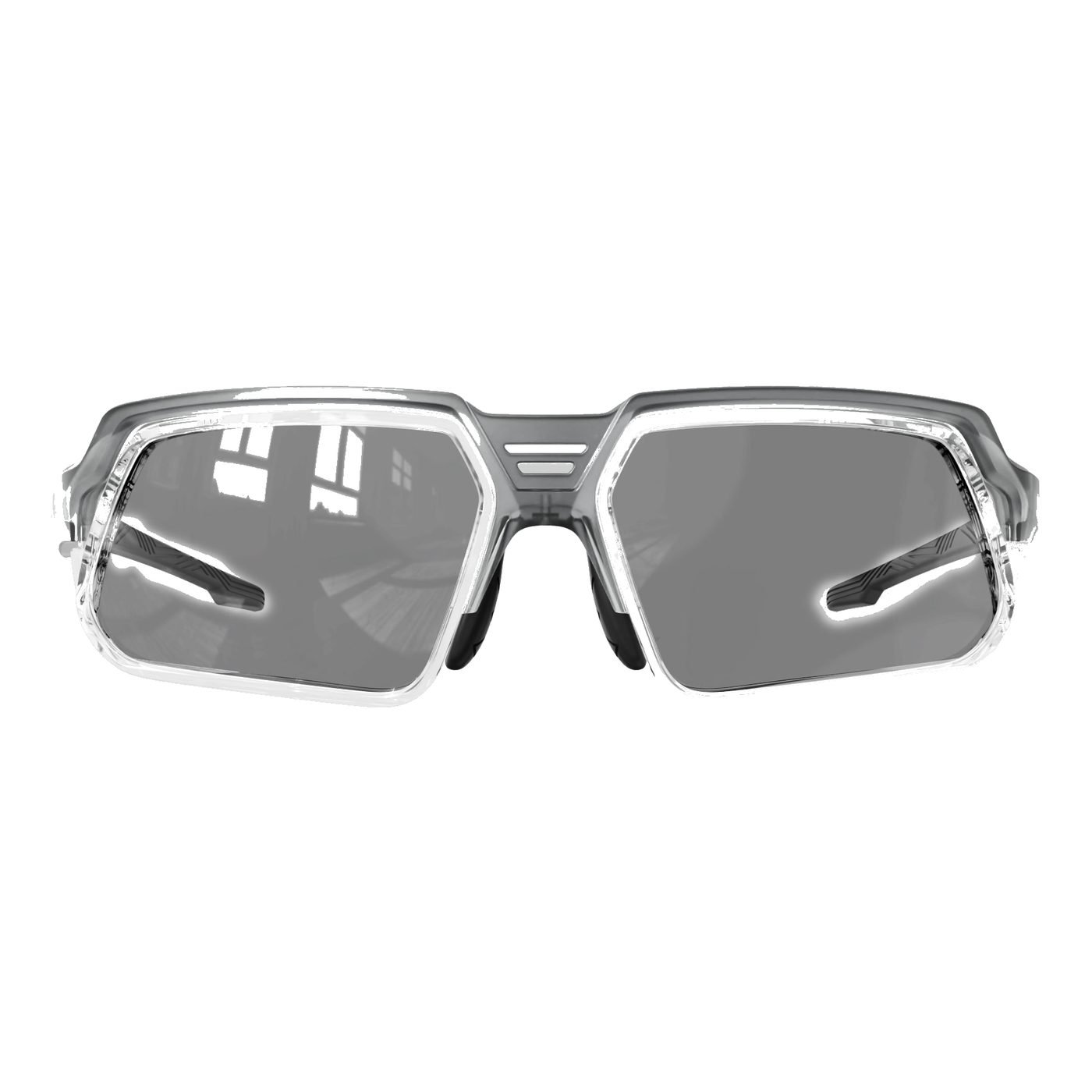 KL06-02 C6 Matte Transparent Grey — front view