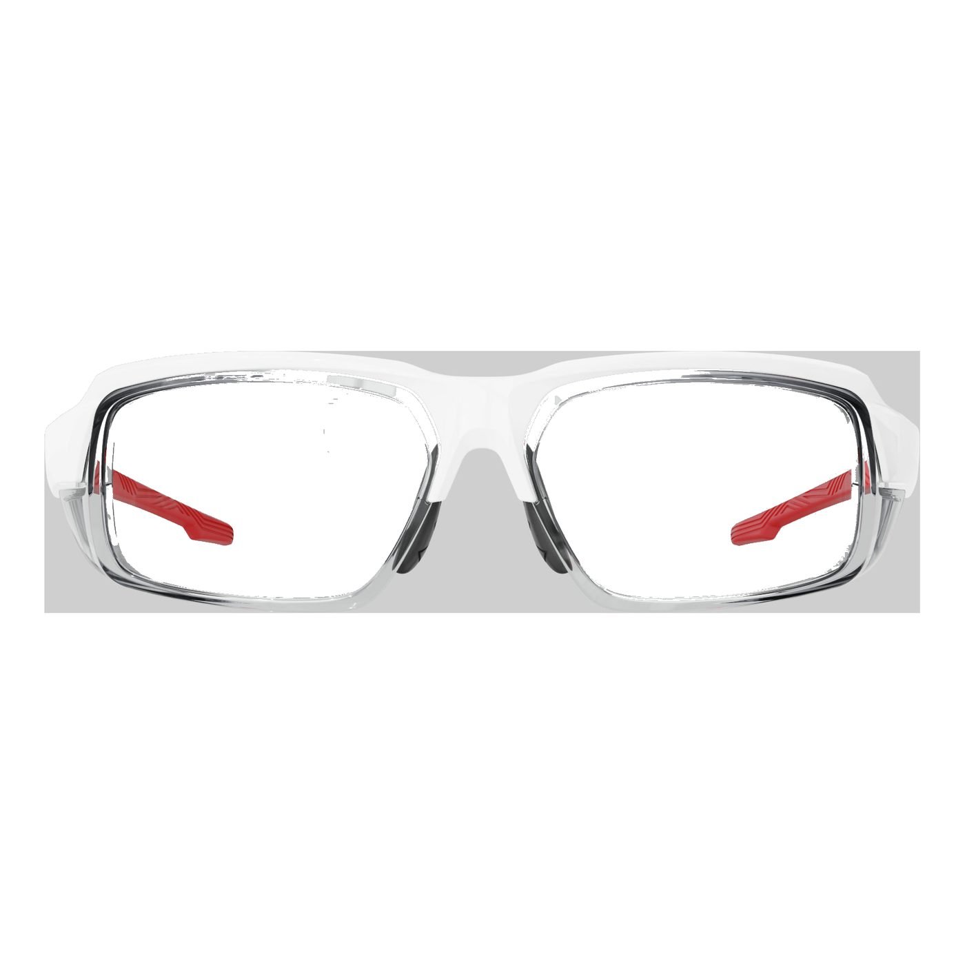 KL06-05 C2 Matte White / Red accents — front view