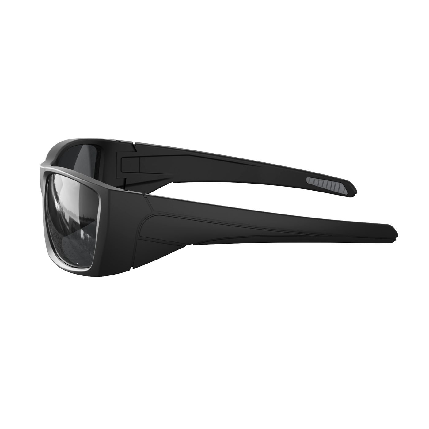 KM-Y216 C1 Matte Black — rear view