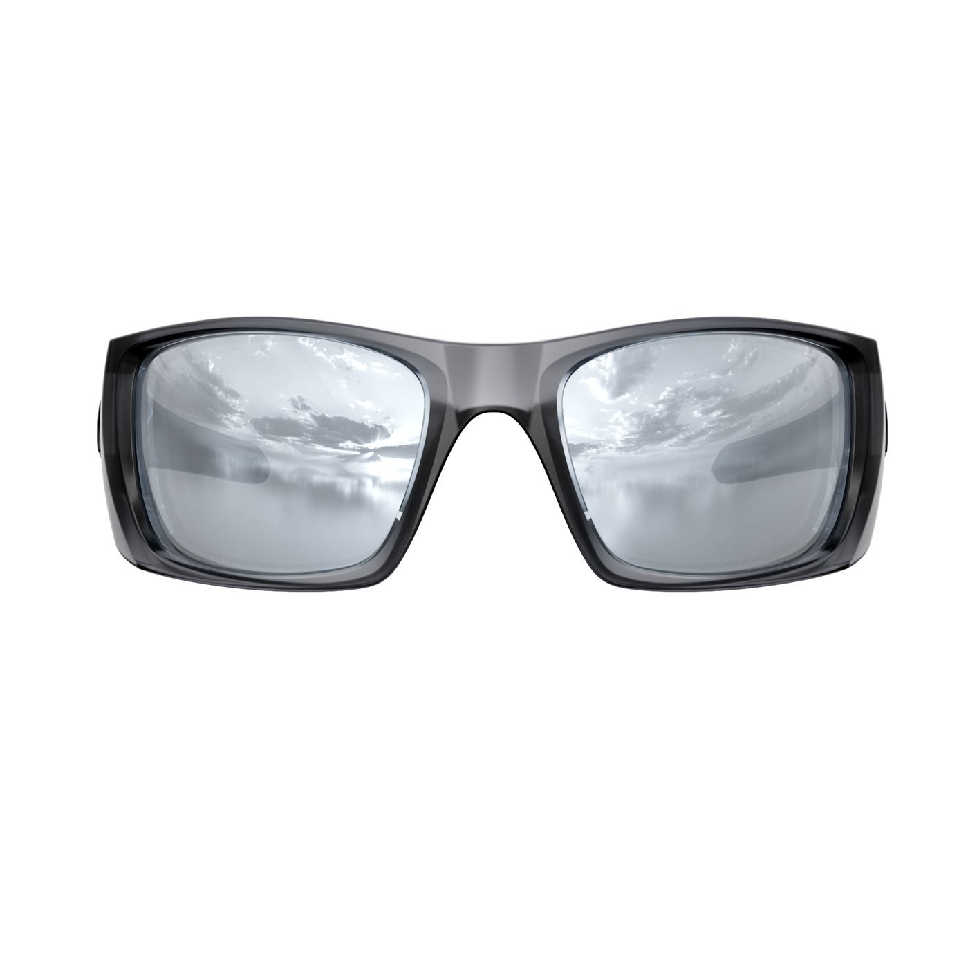 KM-Y216 C4 Matte Transparent Dark Grey — front view