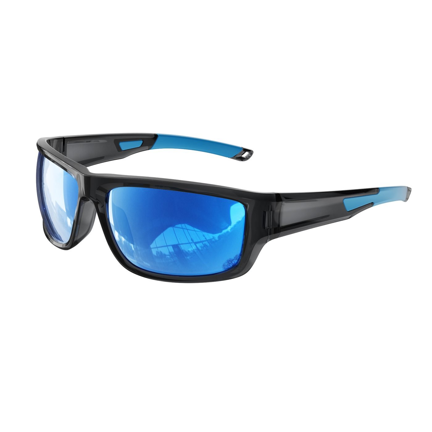 KM-Y275 C2 Glossy Transparent Dark Grey — 45° view