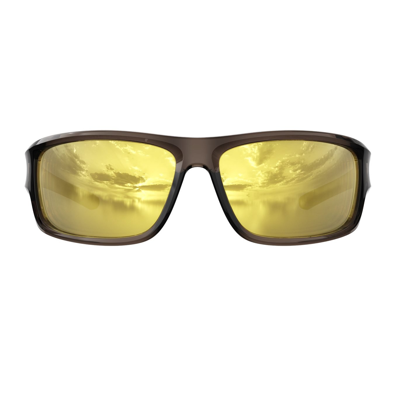 KM-Y275 C3 Glossy Transparent Brown-Grey — front view