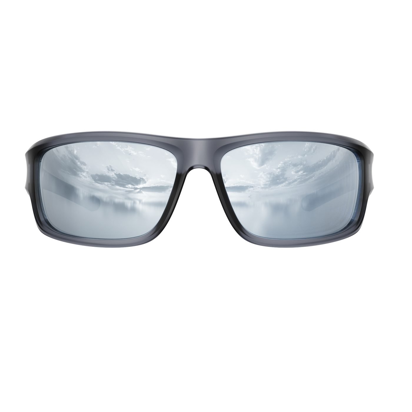 KM-Y275 C4 Matte Transparent Dark Grey — front view