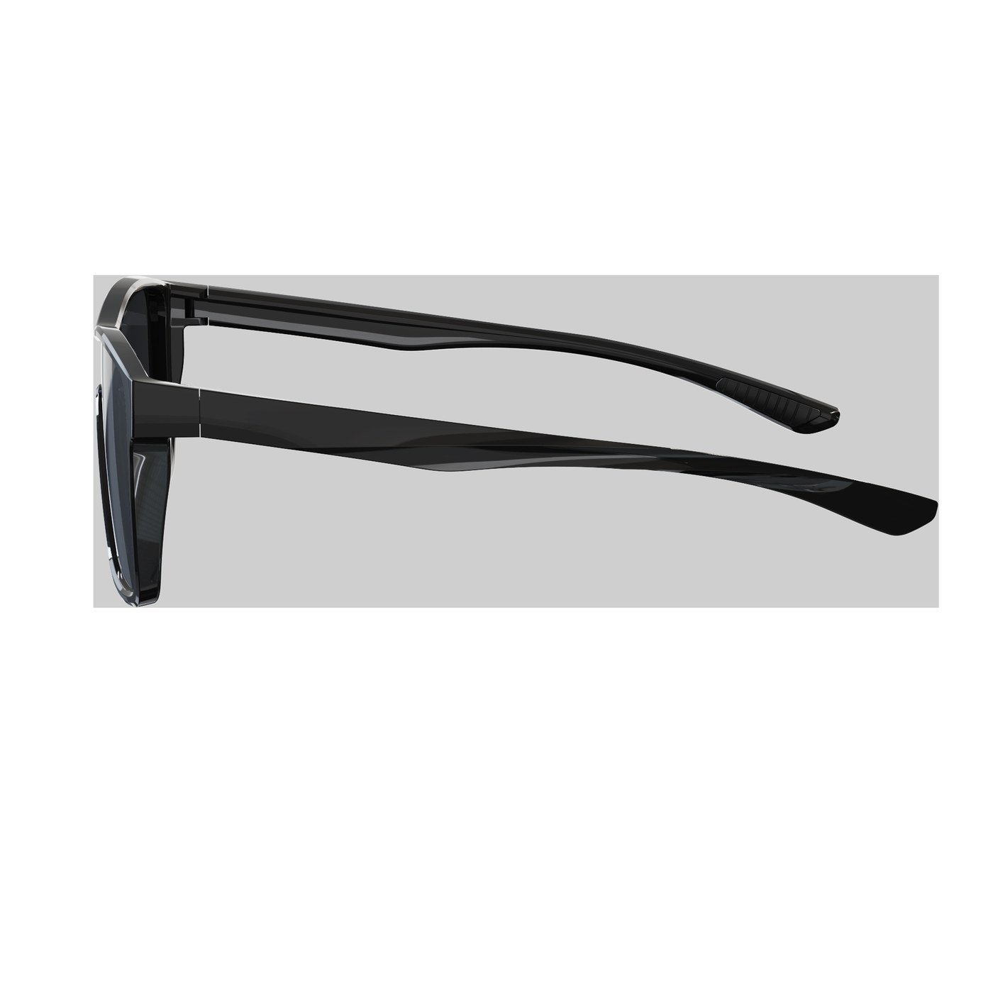 KR01-01 C1 Glossy Black — front view