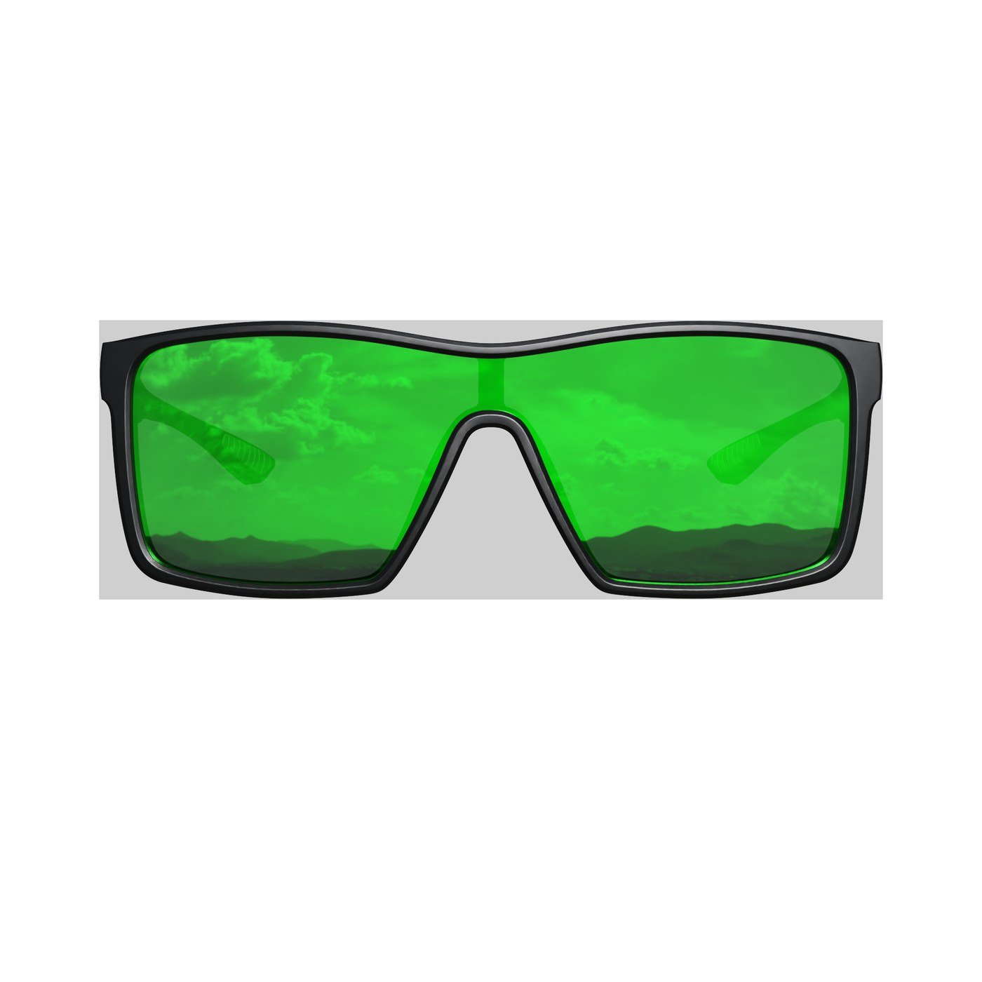 KR01-01 C3 Glossy Black — 45° view