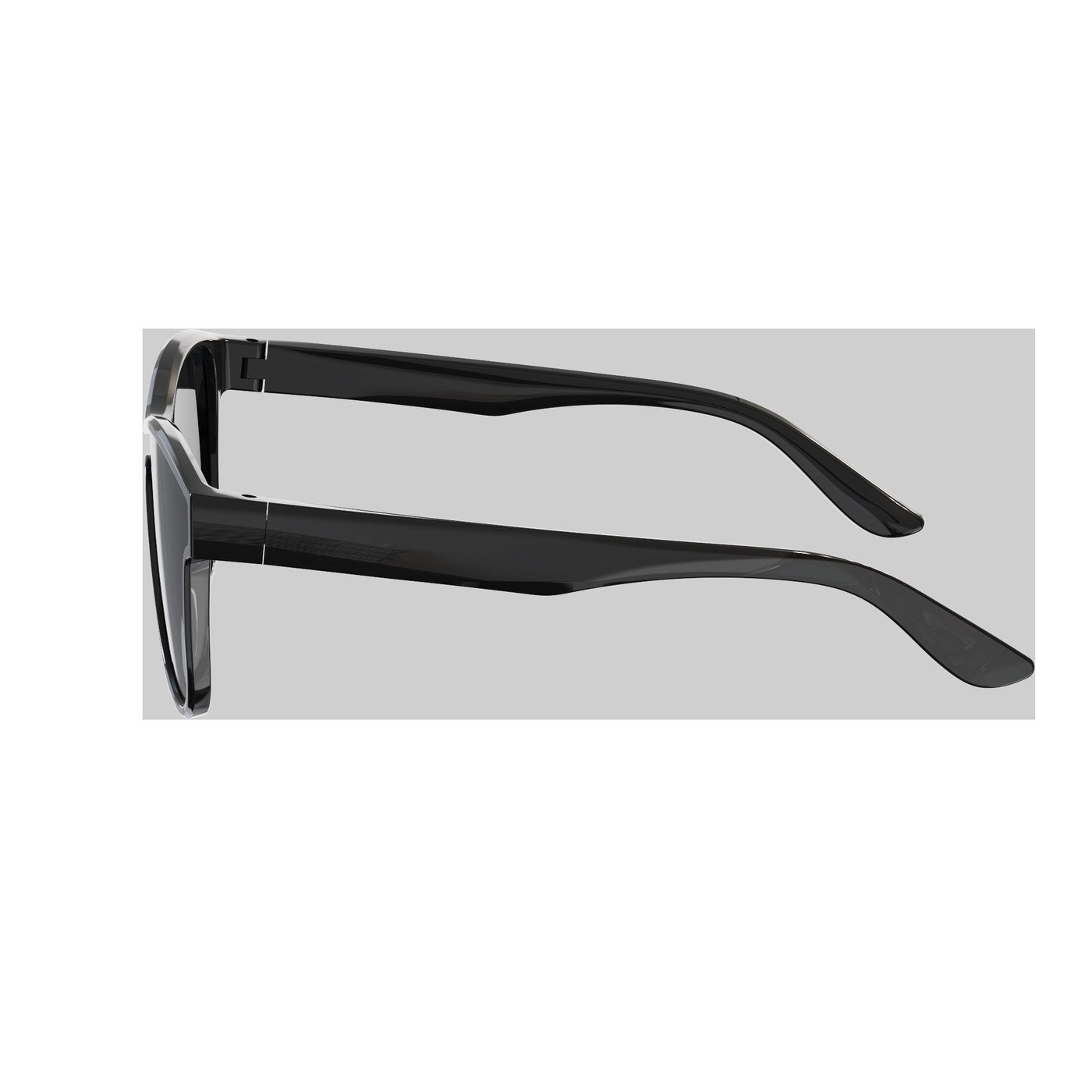 KR02-02 C1 Glossy Black — front view