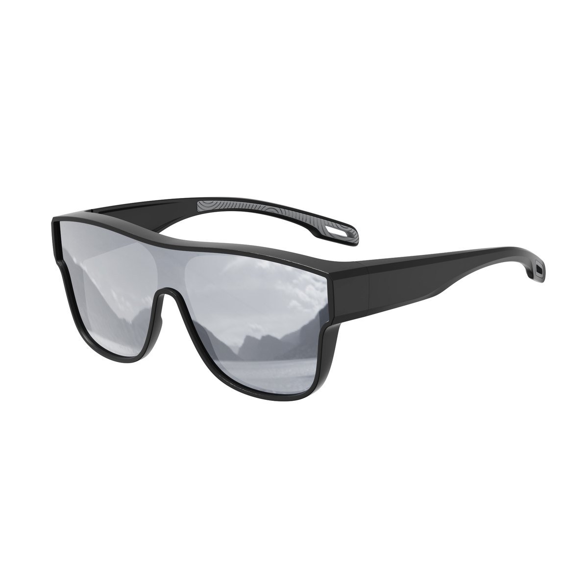 KT01-02 C5 Matte black Silver mirror