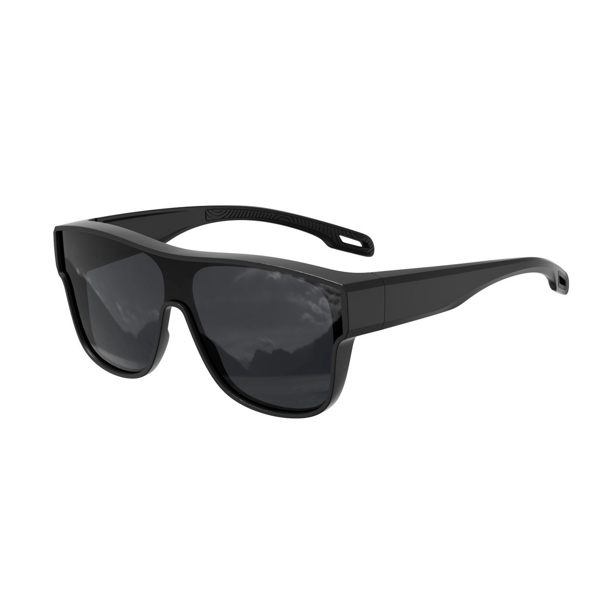 KT01-02 C6 Matte black Grey lens