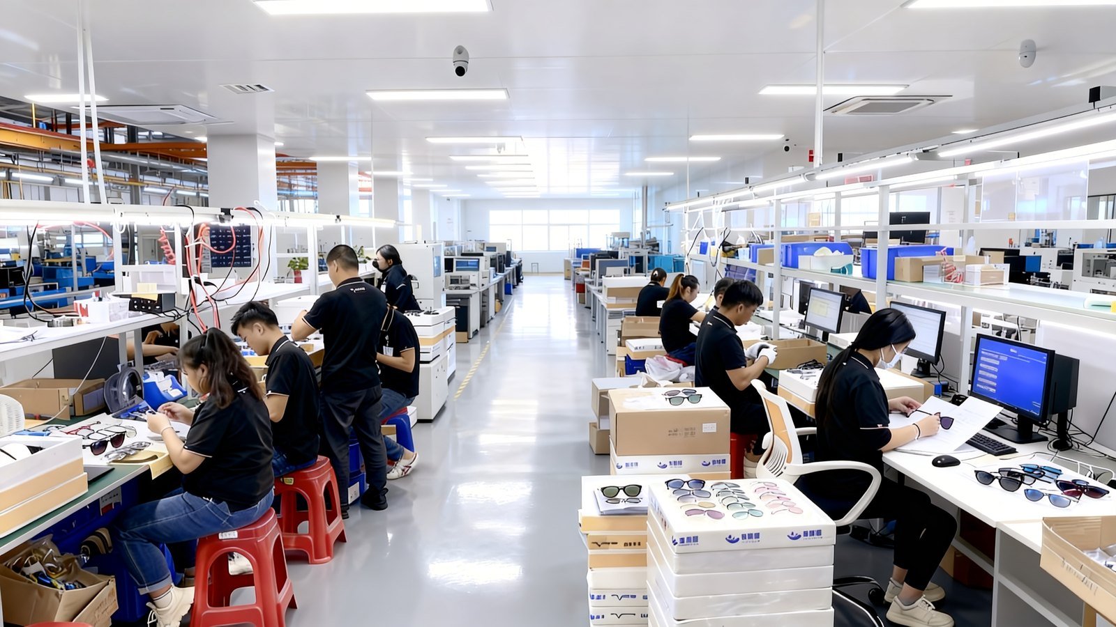 WORLUX SPORTS manufacturing partner — In-line quality control